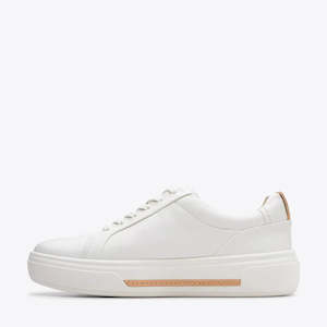 Clarks Hollyhock Off White Leather