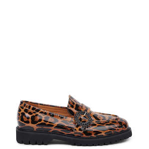 Kathryn Wilson Aw25: Kathryn Wilson Mindy Loafer Leopard Patent