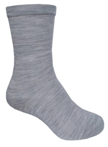 Designer Textiles Merino Cushion Sole Crew Grey Marle