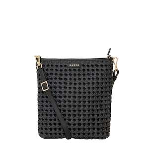 Bags Accessories: Saben Claudette Crossbody Black Braid