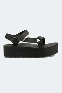 Sandals: Teva Flatform Universal Black