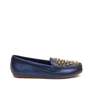 Slippers: Kathryn Wilson Park Ave Slipper Ink Metallic