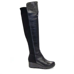 Gadea 1: Gadea 41321 Long Black Wedge Boot