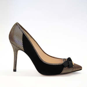 Heels: LK Bennett Fleur Black/Rose Gold