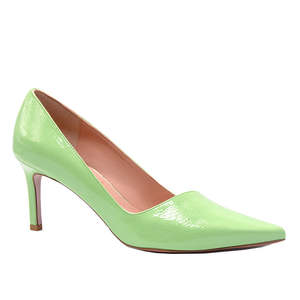 Oxitaly: Oxitaly Stefy 02 Lime Crinkle Patent Leather