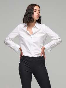 Work Ready 2024: Essential White Button Down Shirt