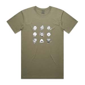 Villains - Men's T-Shirt - Eucalyptus