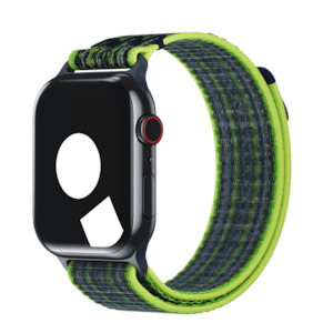 Sport Loop Active: Bright Green/Blue Sport Loop Active for Apple Watch