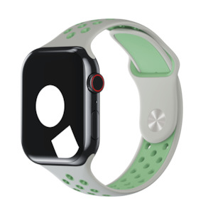 Sport Band Active For Apple Watch: Spruce Aura/Vapour Green Sport Band Active for Apple Watch