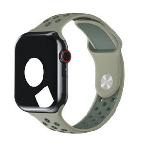Spruce Fog/Vintage Lichen Sport Band Active for Apple Watch