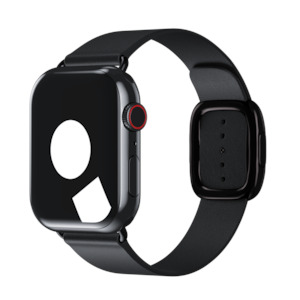 Modern Buckle For Apple Watch: Midnight Black Modern Buckle for Apple Watch