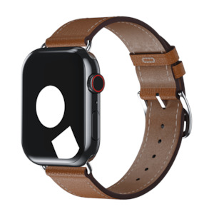 Single Tour For Apple Watch: Fauve Epsom Single Tour for Apple Watch