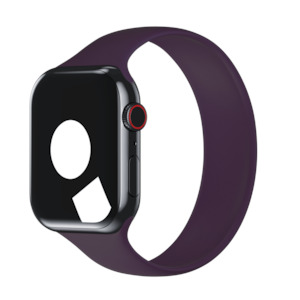 Solo Loop For Apple Watch: Dark Cherry Solo Loop for Apple Watch