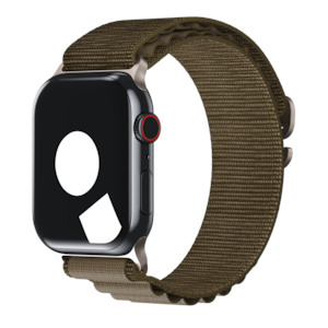 New Bands For Apple Watch: Olive Alpine Loop for Apple Watch