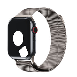 Titanium Milanese Loop for Apple Watch