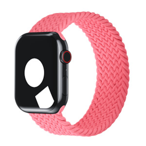Braided Solo Loop For Apple Watch: Guava Braided Solo Loop for Apple Watch