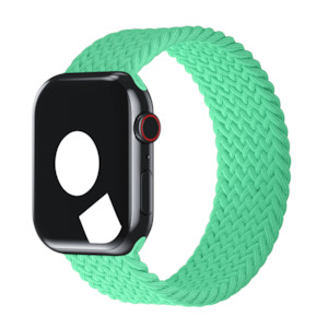 Bright Green Braided Solo Loop for Apple Watch