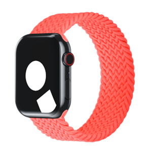 Electric Orange Braided Solo Loop for Apple Watch