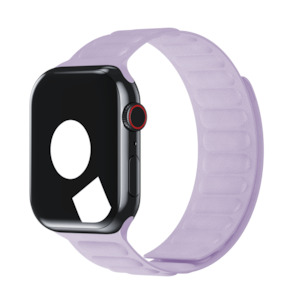 Nylon Bands For Apple Watch: Violet Magnetic Link for Apple Watch