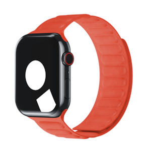 Nylon Bands For Apple Watch: Orange Magnetic Link for Apple Watch