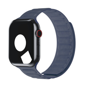 Blue Magnetic Link for Apple Watch
