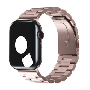 Blush Pink Tri-Link Bracelet for Apple Watch