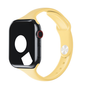Pastel Bands For Apple Watch: Mellow Yellow Sport Band Chic for Apple Watch