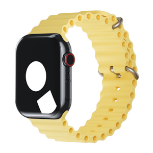 Monochrome Bands For Apple Watch: Canary Yellow Ocean Band for Apple Watch