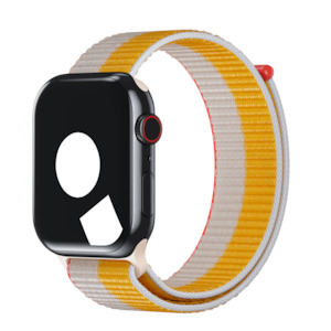 Maize/White Sport Loop for Apple Watch