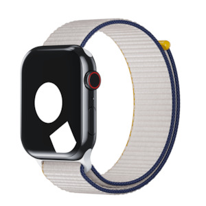 Yellow Bands For Apple Watch: Sea Salt Sport Loop for Apple Watch