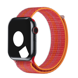 Red Bands For Apple Watch: Red (6th Gen) Sport Loop for Apple Watch
