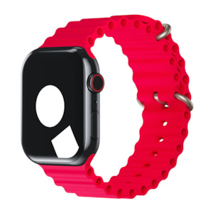 Red Bands For Apple Watch: Red Ocean Band for Apple Watch