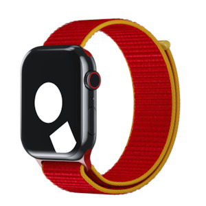 Red Bands For Apple Watch: China Sport Loop for Apple Watch