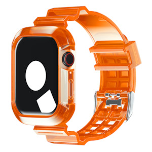 Orange Bands For Apple Watch: Orange Jelly All-In-One for Apple Watch