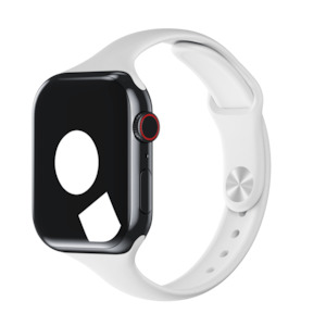 White Bands For Apple Watch: White Sport Band Chic for Apple Watch