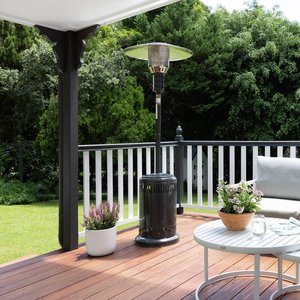 Outdoor: Jumbuck Outdoor Patio Heater Powder Coated Charcoal Grey