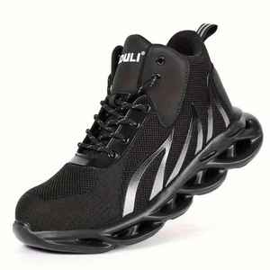 Mens: Men's All-Season Work Safety Shoes with Steel Toe Size 15