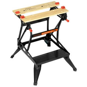 Trade Essentials: Hand Tools - Black+Decker Workmate Portable Project Center & Vise 240mm Black