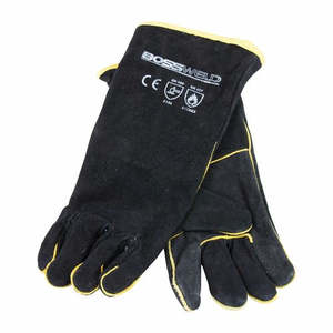 Welding 16" Black & Gold Welding Gloves