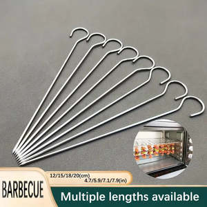 Bbqs Accessories: Kitchen 20pcs, Barbecue Picks Stainless Steel