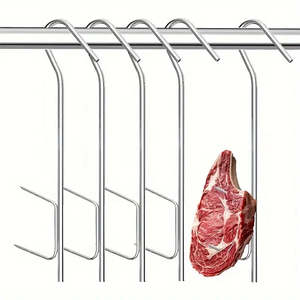Bbqs Accessories: Kitchen 2/5pcs, Smoking Hooks, Meat Hooks