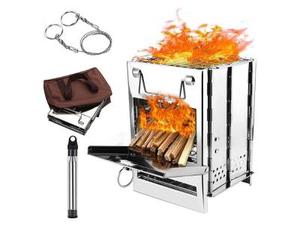 Bbqs Accessories: Camping Portable Camping Wood Stove