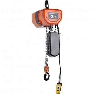 Workshop Equipment: Winches Hitachi Electric Chain Hoist 3 Tonne x 3 Metre Lift