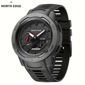 Watches NORTH EDGE Mars 3 Watch Digital Carbon Fiber Case Waterproof 50M Sports &hellip;