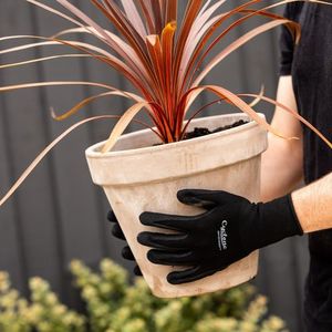 Material Handling: Garden Cyclone Large Black Invisigrip Gloves