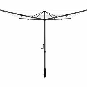 Laundry: Jobmate Rotary Clothesline 40m Grey