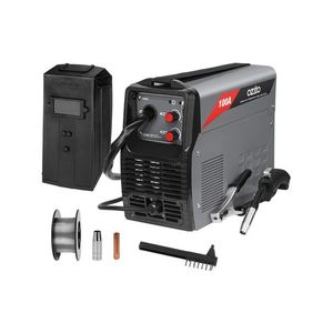 Welding Ozito 100A Gasless Inverter MIG Welder Kit
