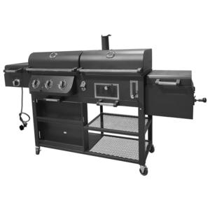 Bbqs Accessories: St Louis Gas/Charcoal BBQ & Smoker 3 Burner