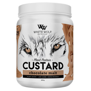 White Wolf Plant Protein Custard
