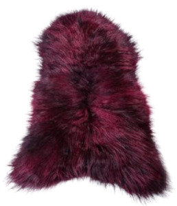 Icelandic Sheepskin - Bordo Home Decor Italian Leather